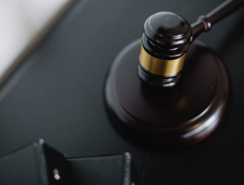 close up photo of a wooden gavel